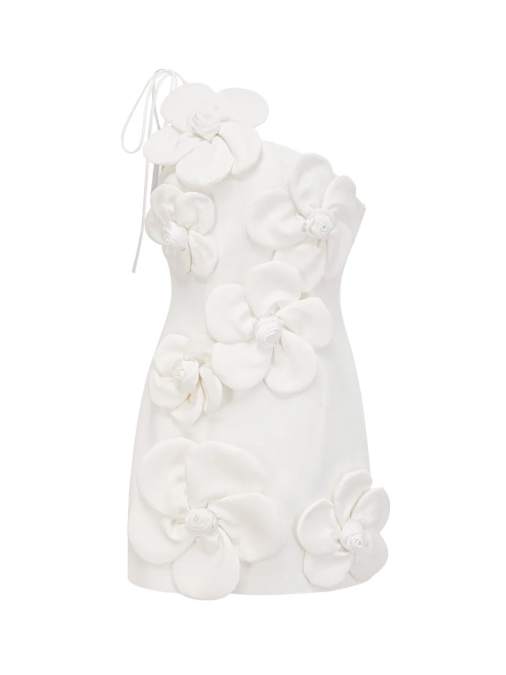 Liane White Floral Off-Shoulder Mini Dress